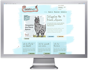 Web Design for Clickety Books Web Design for Clickety Books