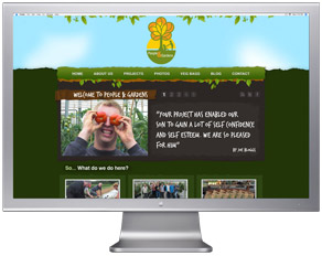 Web design for People and Gardens in Cornwall Web design for People and Gardens in Cornwall