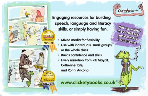 Award Winning Clickety books hits Radio Cornwall!