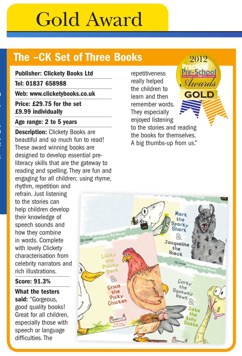 Award Winning Clickety books hits Radio Cornwall! Happy Designer