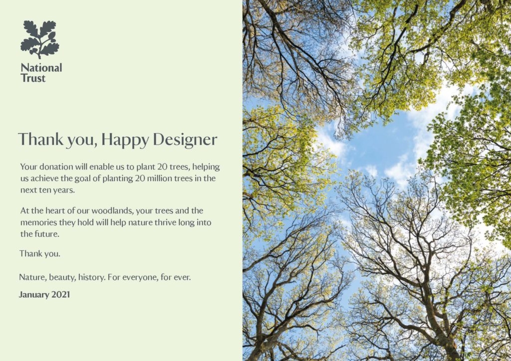 National Trust, Happydesigner